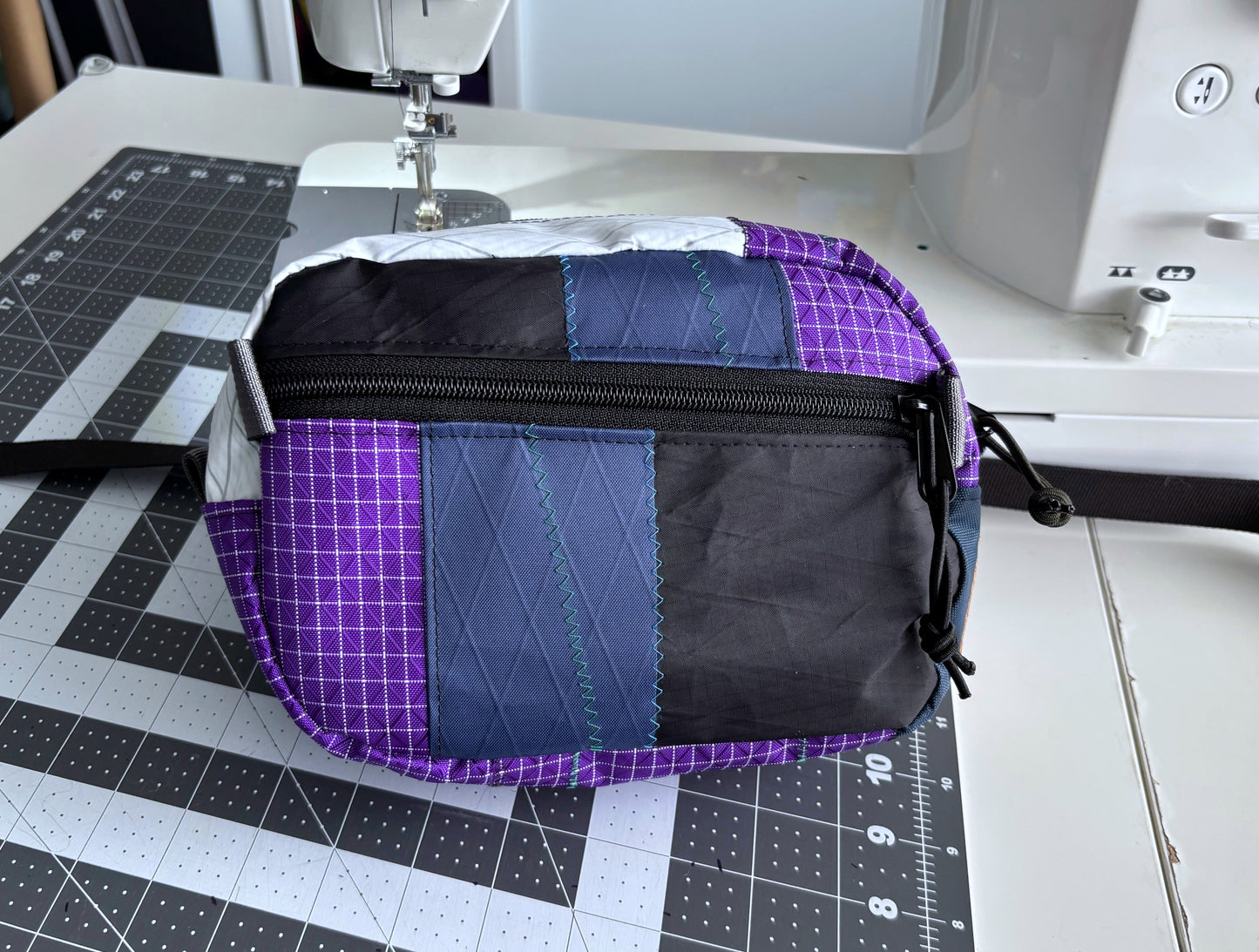 blue world belly bag