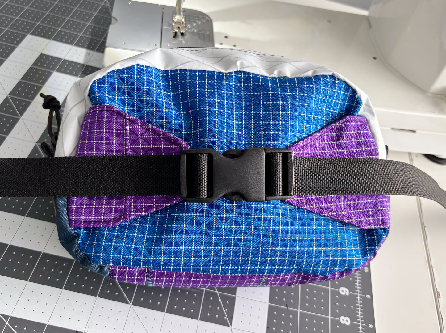 blue world belly bag