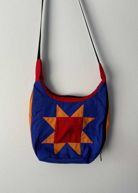 sawtooth star crossbody bag
