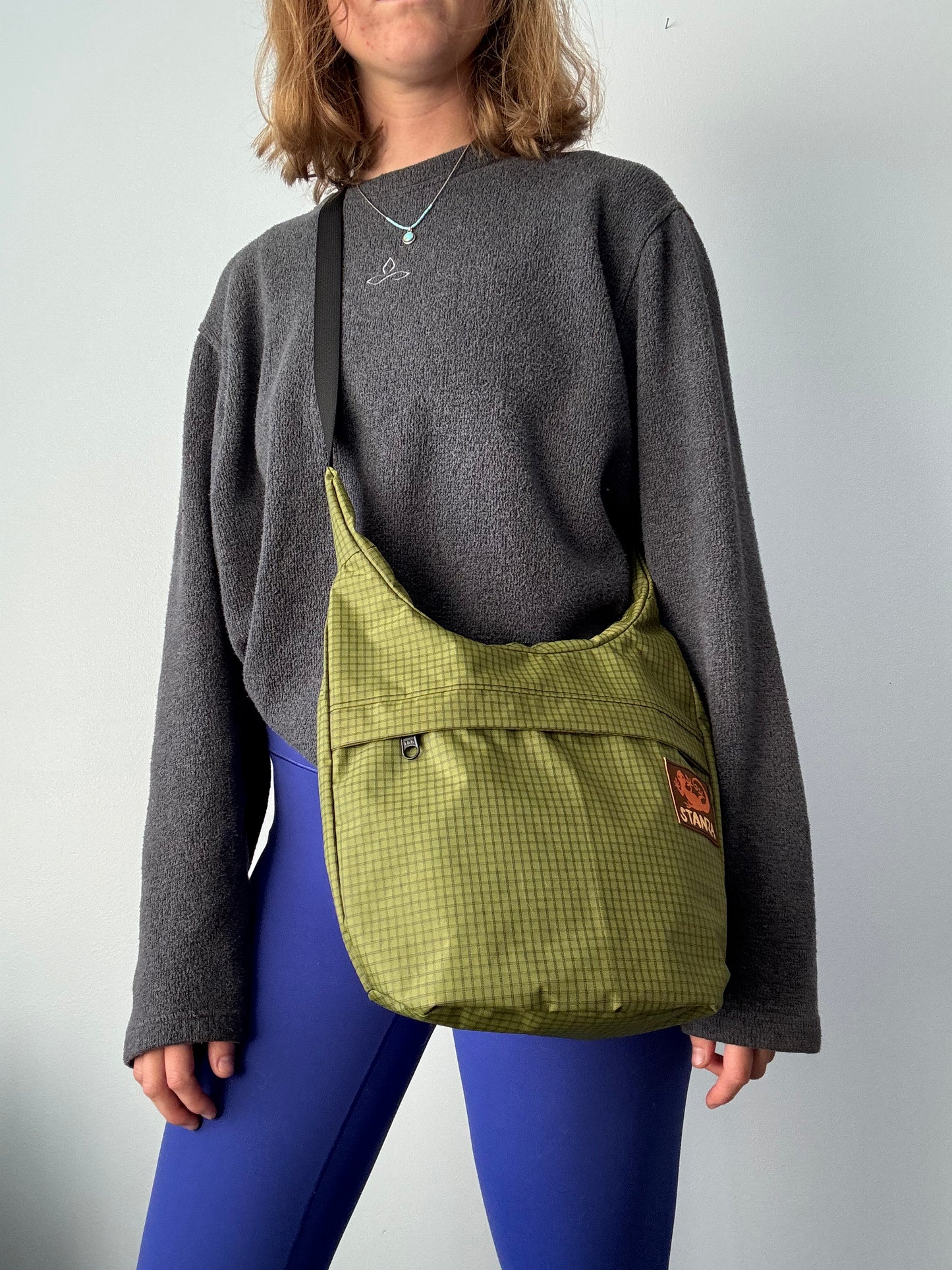 olive oil crossbody bag
