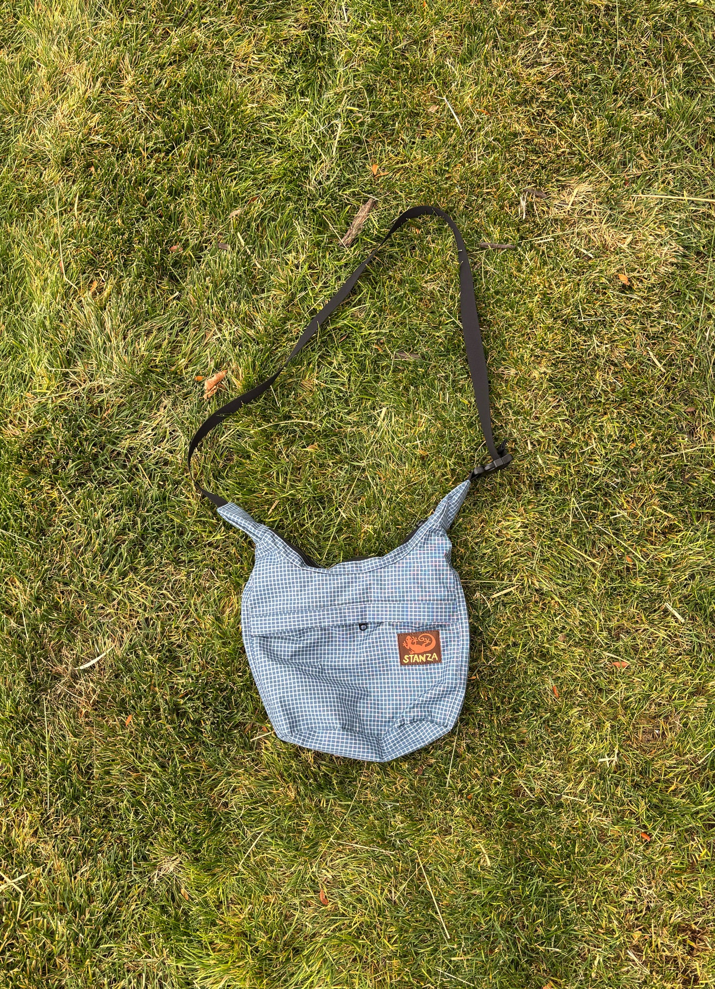 blue wave crossbody bag