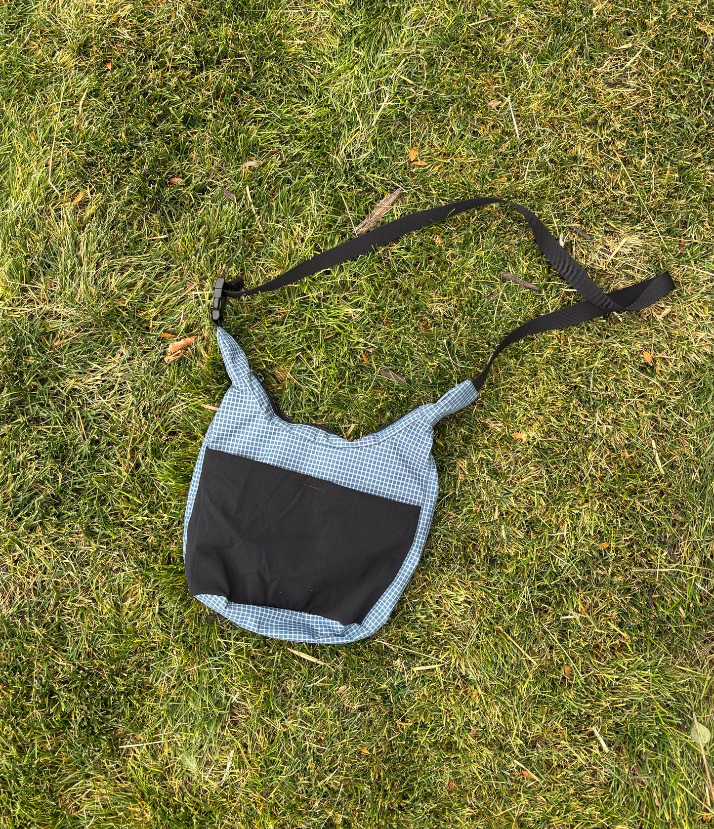 blue wave crossbody bag