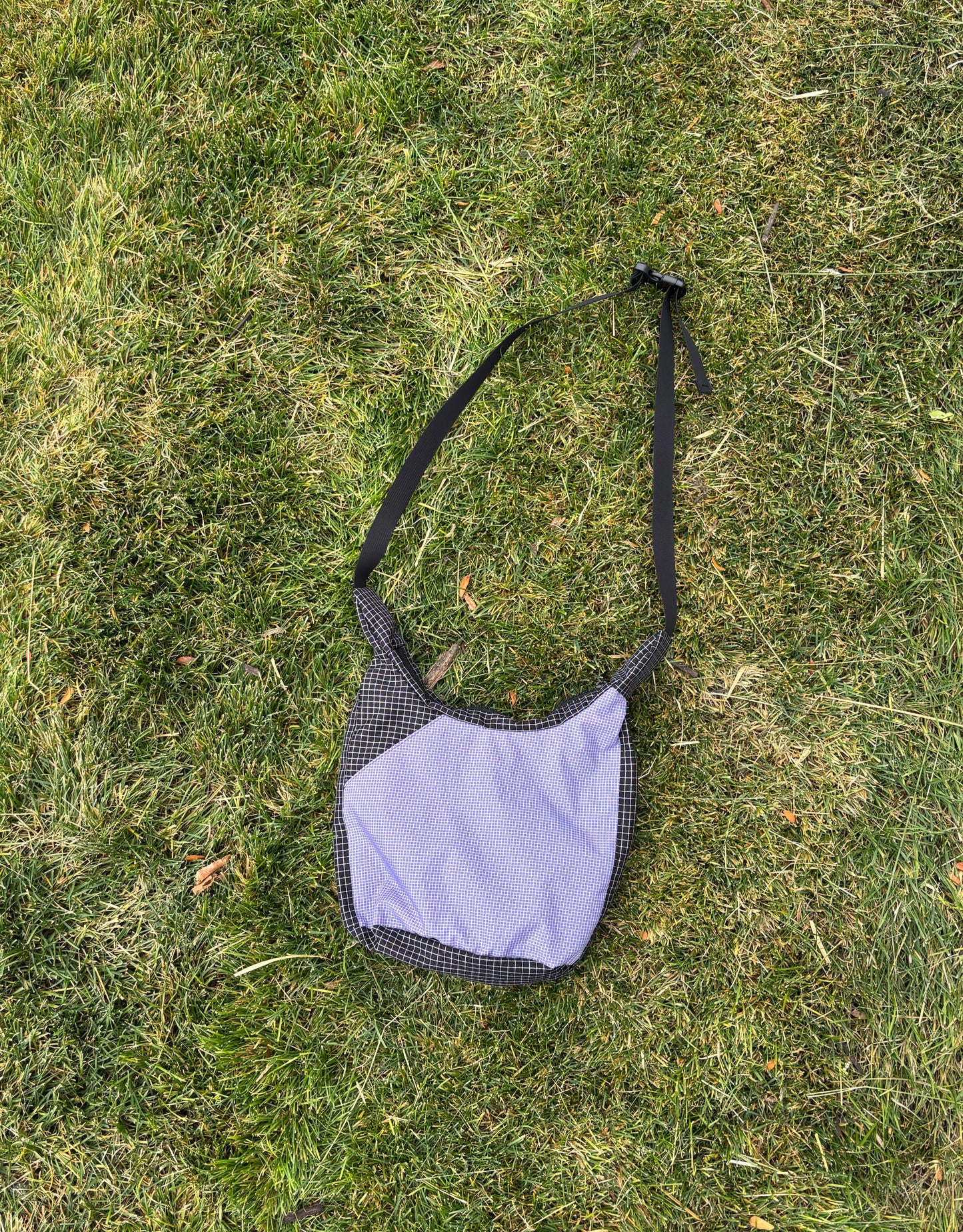 lilac crossbody bag