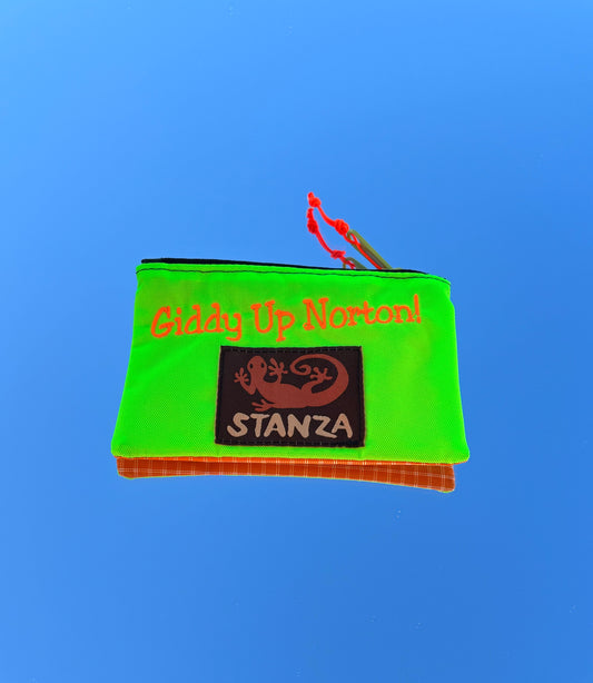 giddy up norton! mini pouch