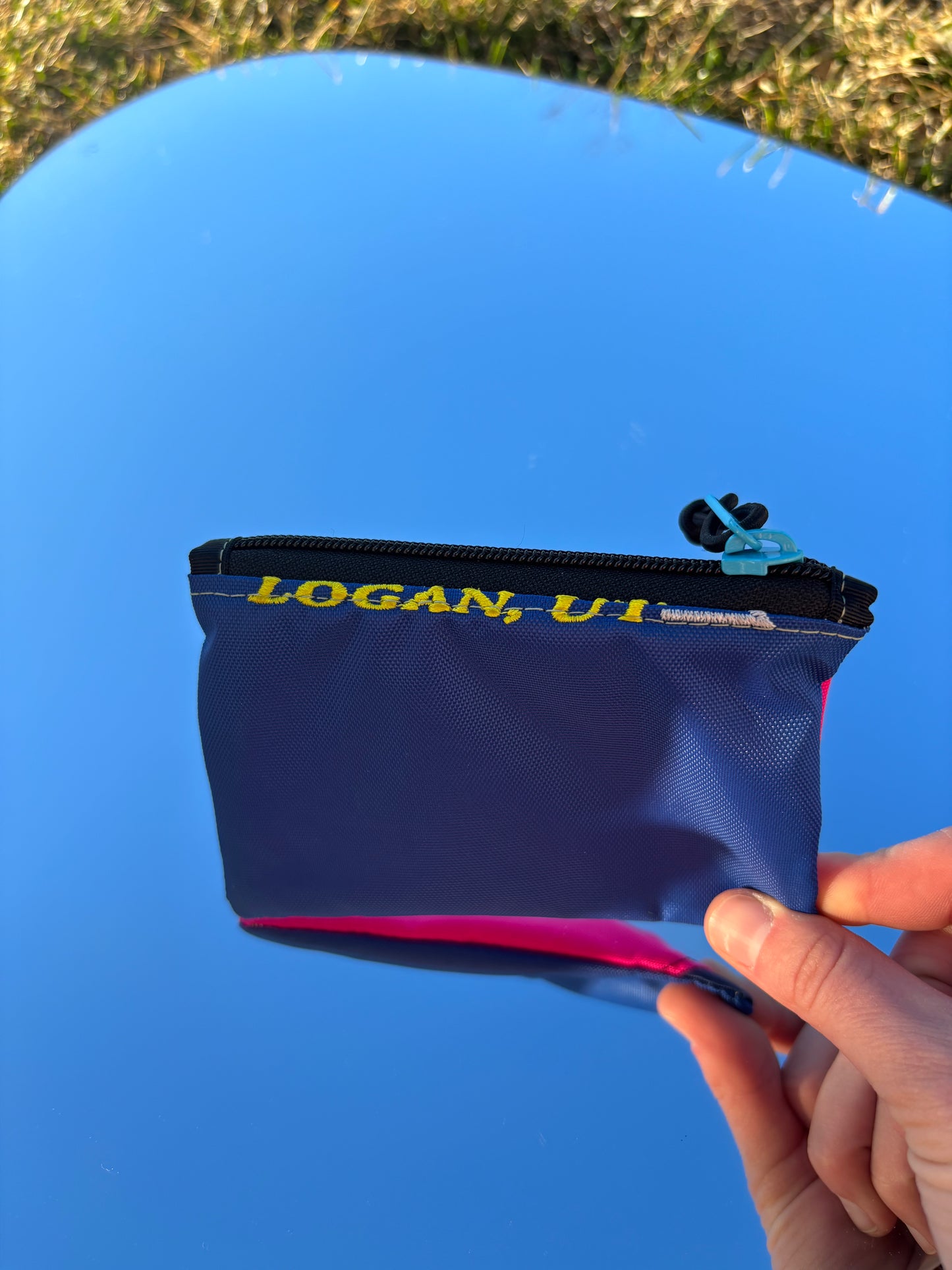 cotton candy mini pouch