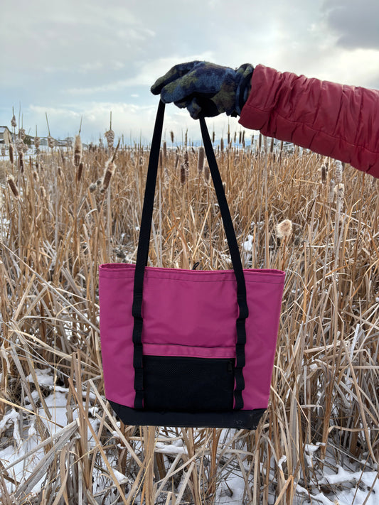 hot pink tote