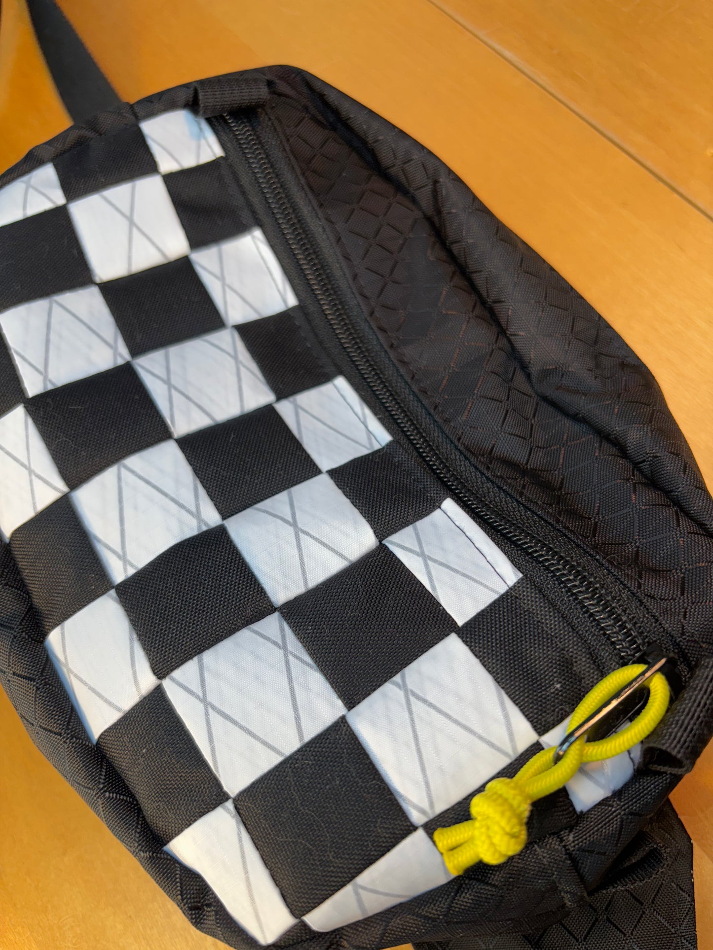 chess board belly bag