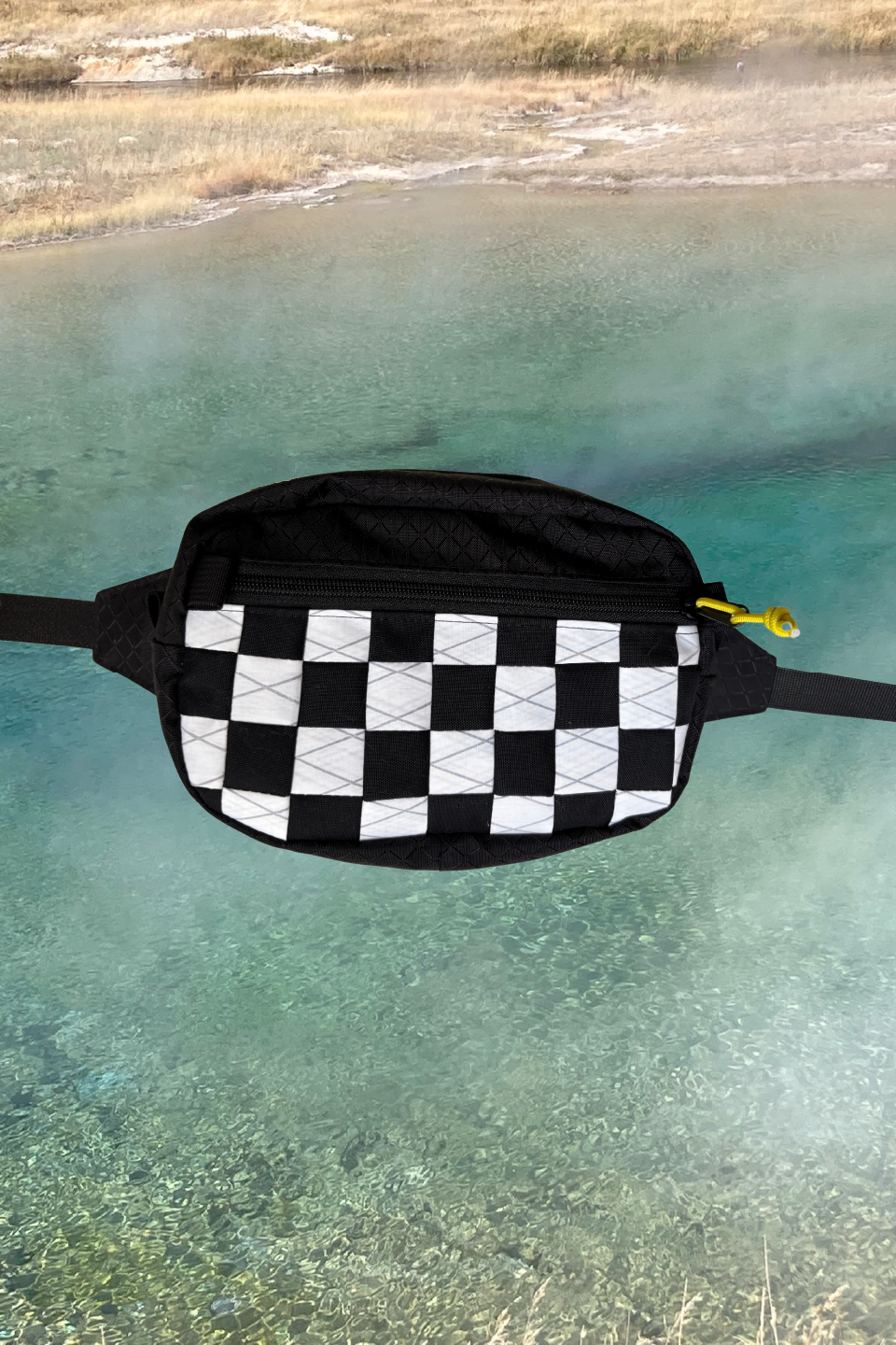 chess board belly bag